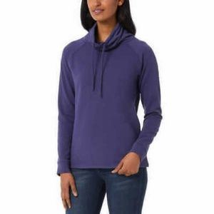 32 Degrees Women's Sweater Sz M Draw String Funnel Neck Pullover XXL